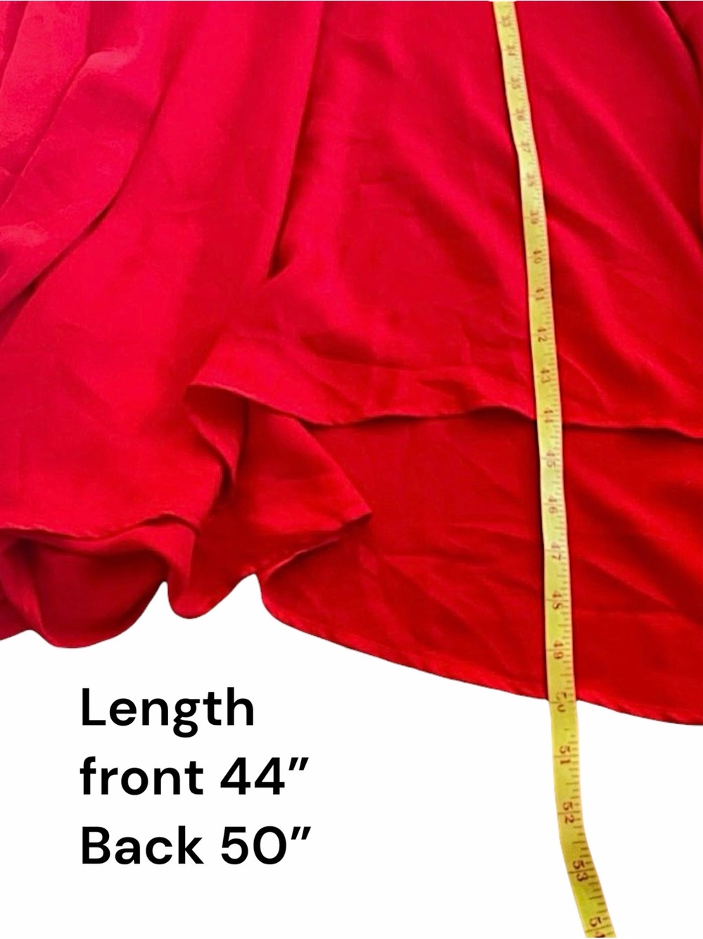 Free People X DELFI Dia Red Satin Halter Drop Waist Retro Midi Dress Size L NWOT - Picture 11 of 13